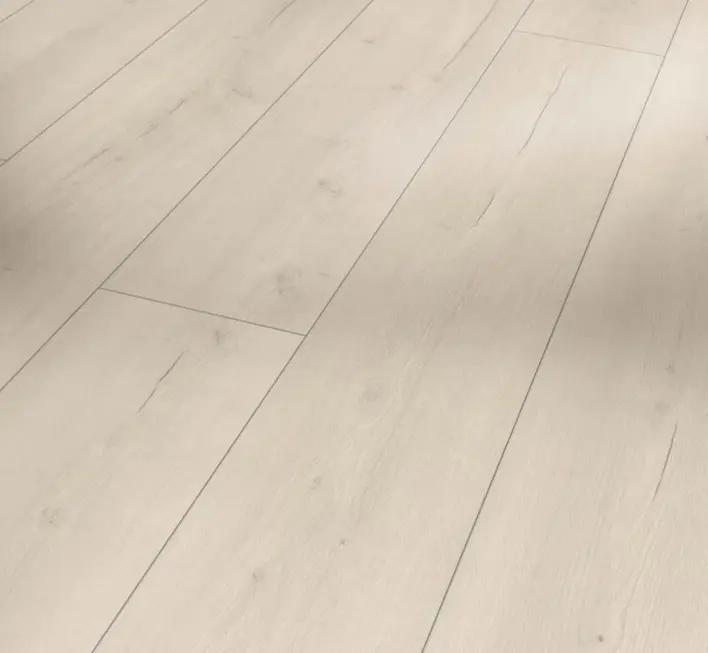 Parador Trendtime 6 - Ek Loft vit levande struktur, Slotsplanka