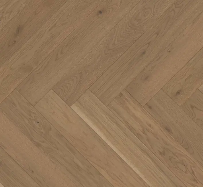 Parador Fiskbensparkett Trendtime 3 - Ek Nougat, Stav