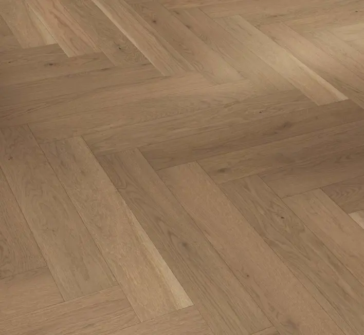 Parador Fiskbensparkett Trendtime 3 - Ek Nougat, Stav