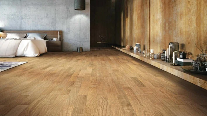 Fiskbensparkett Allegro - Ek Trend borstad nD