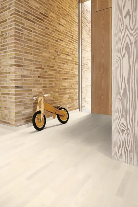 BOEN Ask Andante Vit, Parkett