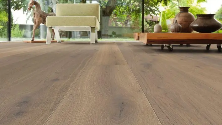 Haro plankgolv - Afrikansk ek light Purohvid Sauvage borstad nL+