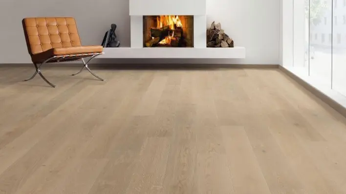 Haro plankgolv - Ek sandgrå Markant borstad nL+