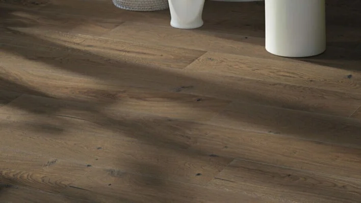 Haro plankgolv - Ek Sandgrå Sauvage borstad nL+