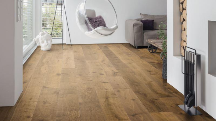 Haro plankegolv - Afrikansk ek light Sauvage borstad nL+