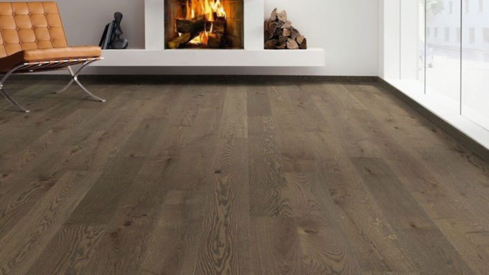 Haro plankegolv - Ek sivbrun Markant borstad nL+