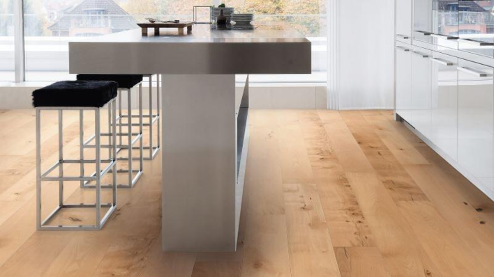 Haro plankgolv - Bok ångad Universal borstad nL+