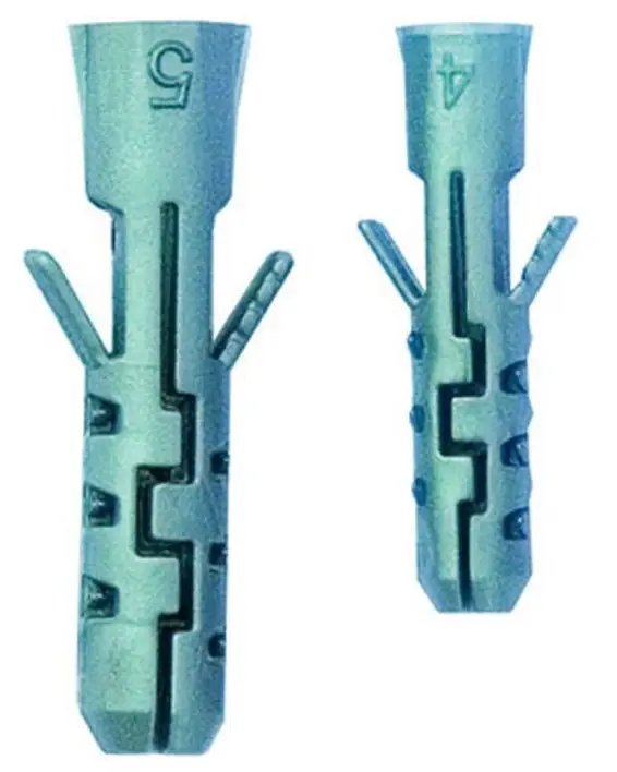 Ø 4 mm. pluggar 1000 st.