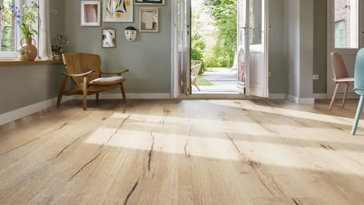 Haro laminatgolv - Plankgolv, Ek Italica creme