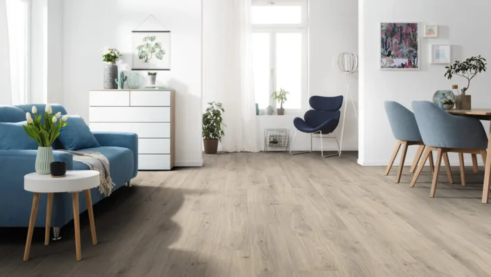 Haro laminatgolv - Plankgolv, Ek Emilia sammetsgrå