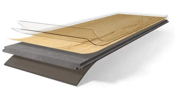 Parador vinyl Basic 5.3 - Ek natur borstad struktur, Planka