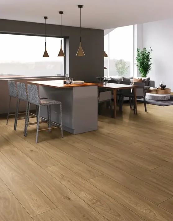 Longboard K329, Ek laminatgolv