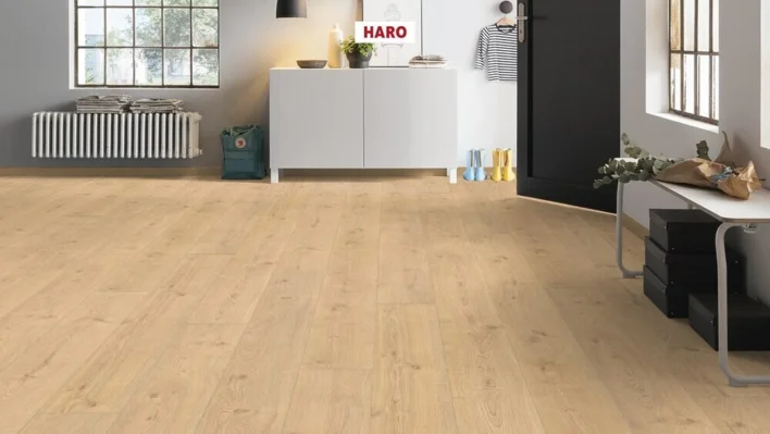 Haro laminatgolv, Grand Via Aqua - Ek Portland, Puro
