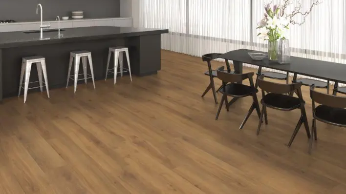 Haro laminatgolv Aqua - Plankgolv, Ek Emilia honung
