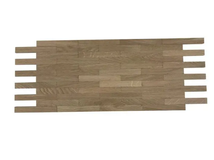 Ek mosaik i engelskt förband - fingerparkett