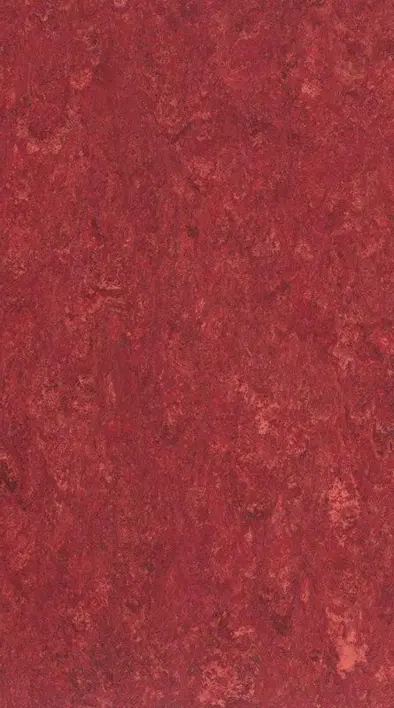 DLW Marmorette linoleum, Lobster red
