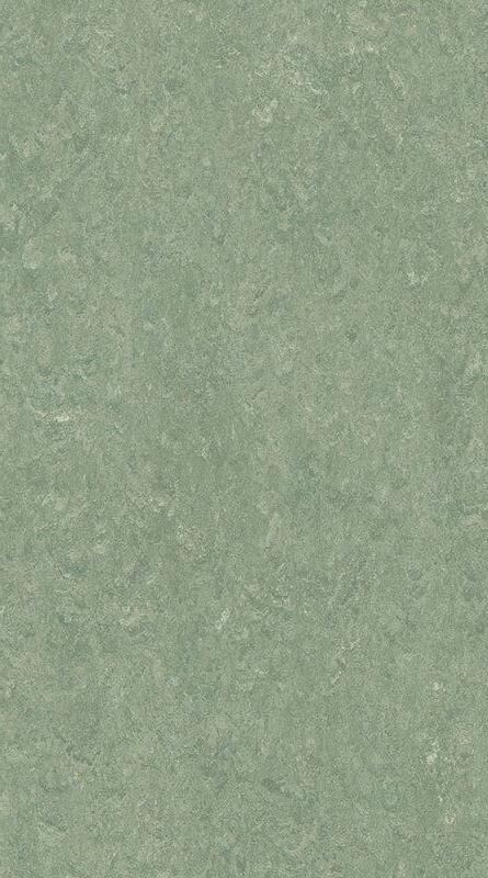 DLW Marmorette linoleum, Leaf Green
