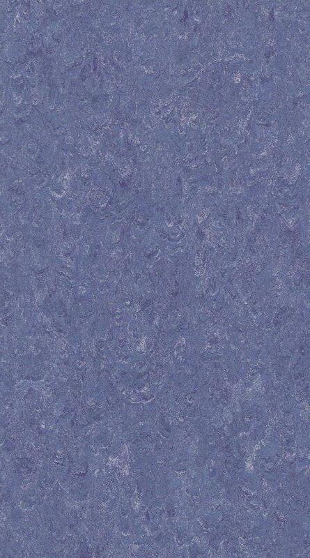 DLW Marmorette linoleum, Royal Blue