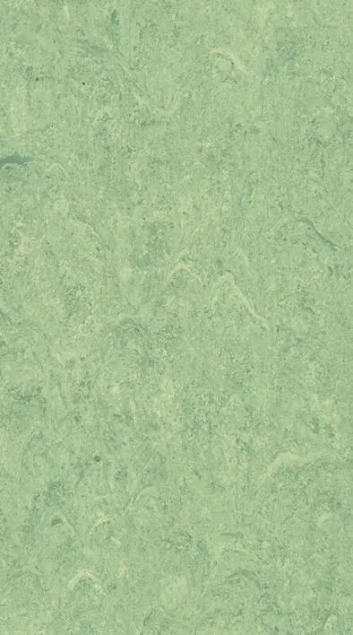 DLW Marmorette linoleum, Antique Green