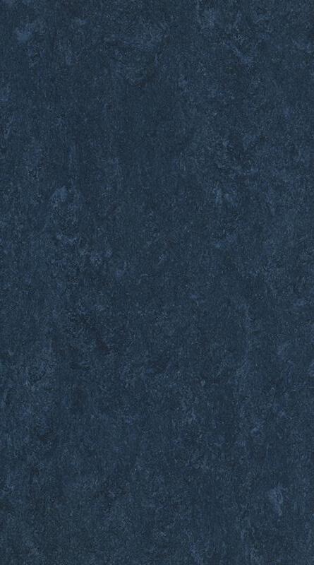 DLW Marmorette linoleum, Dark Blue