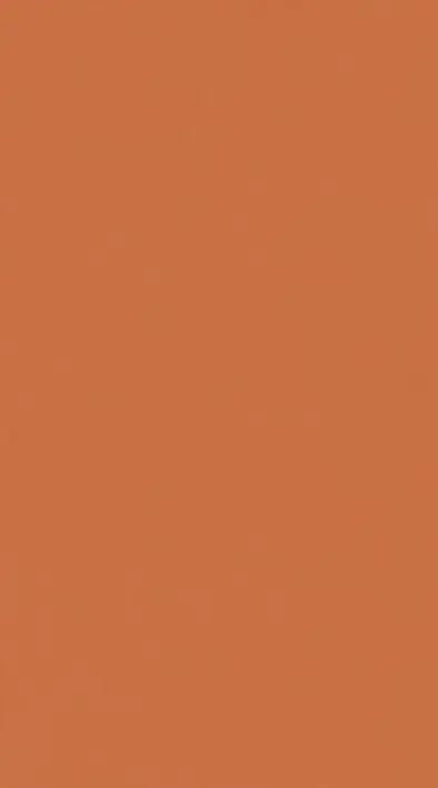 DLW Uni Walton linoleum, Mediterranean Orange