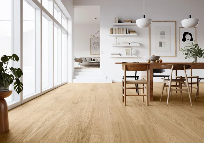 Moland Super Ek Wideplank - Natural Oak