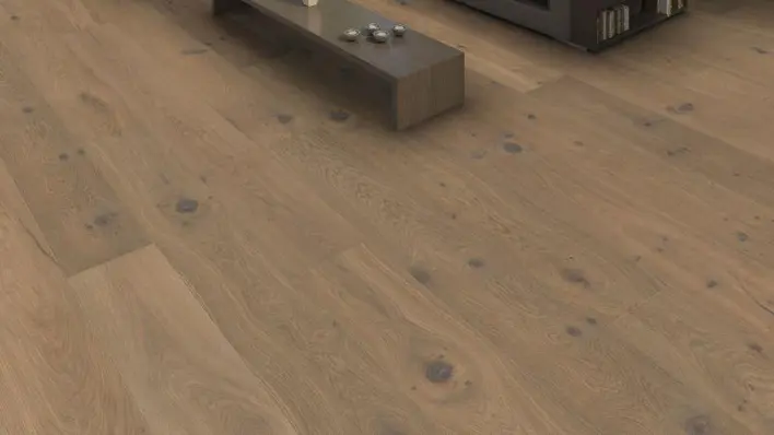 Haro plankgolv - Afrikansk Ek Light purovit Universal borstad nL+