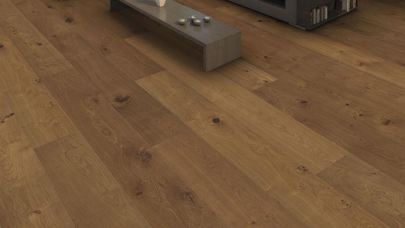 Haro plankgolv - Afrikansk Ek Light invisible Universal borstad nL+