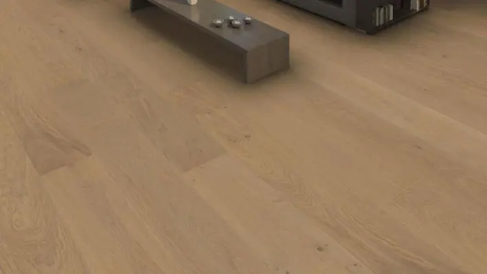 Haro plankgolv - Ek sandgrå Markant borstad nD