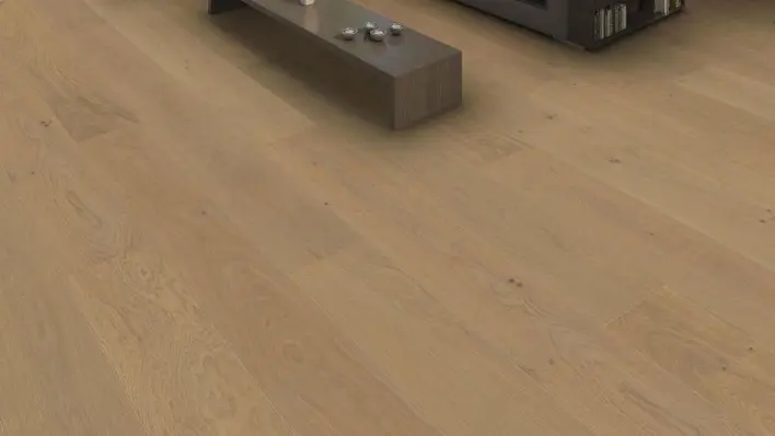 Haro plankegolv - Ek sandgrå Markant borstad n+