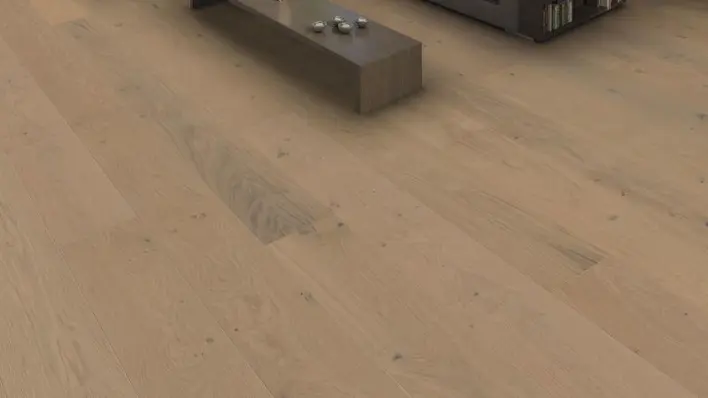 Haro plankgolv - Ek sandgrå Sauvage borstad nL+