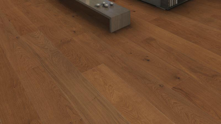 Haro plankegolv - Rökt ek Markant borstad nD