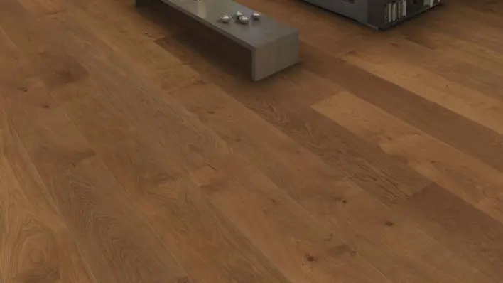 Haro plankegolv - Rökt Ek Markant borstad nL+