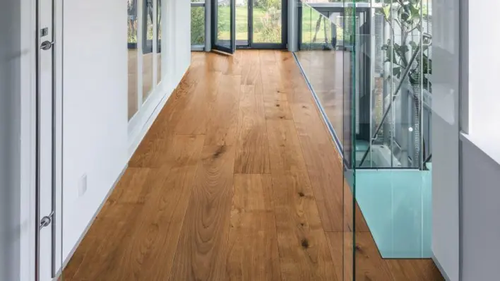 Haro plankgolv - Rökt Ek Sauvage borstad nD