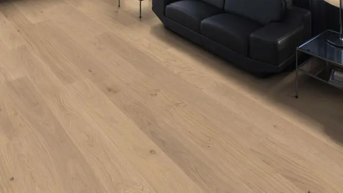 Haro plankgolv - Ek ljusvit Markant borstad nD