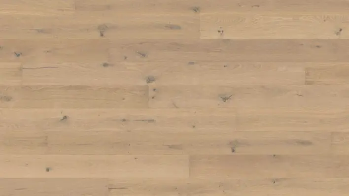 Haro plankgolv - Ek ljusvit Sauvage borstad nL+