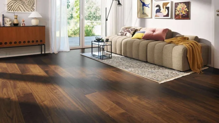 Haro plankgolv - Amerikansk Valnöt Sauvage nL+