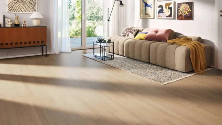 Haro parkettgolv - Ek ljusvit Naturale borstad nL+