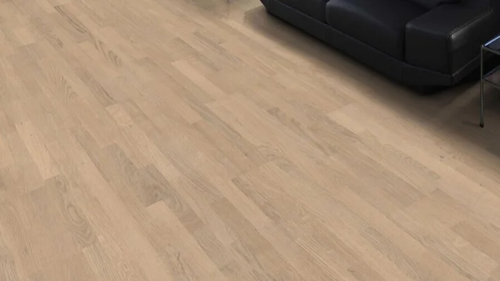 Haro parkettgolv - Ek ljusvit Naturale borstad nL+