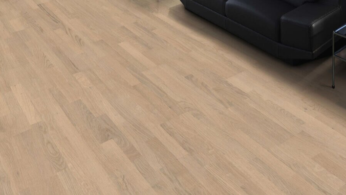 Haro parkettgolv - Ek ljusvit Naturale borstad nL+