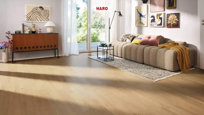 Haro parkettgolv - Ek invisible Naturale borstad nD