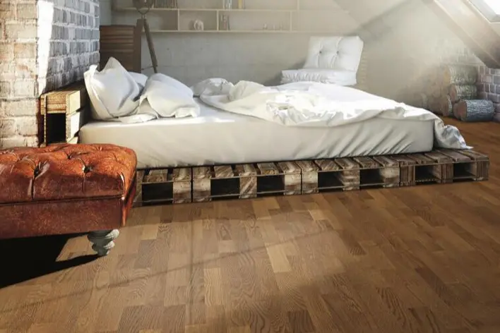 Haro parkettgolv - Rökt Ek Naturale borstad nD