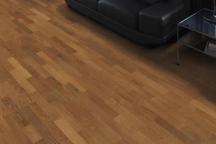 Haro parkettgolv - Rökt Ek Naturale borstad nD