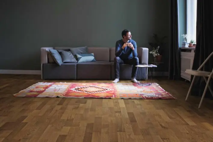 Haro parkettgolv - Rökt Ek Naturale borstad nL+