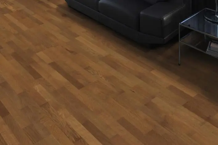 Haro parkettgolv - Rökt Ek Naturale borstad nL+