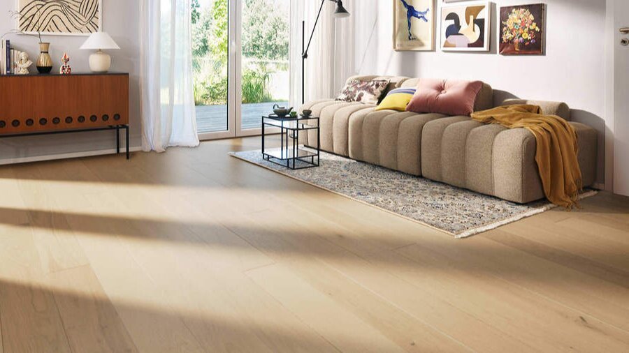 Stavparkettplanka Maxim - Ek invisible Markant borstad nD