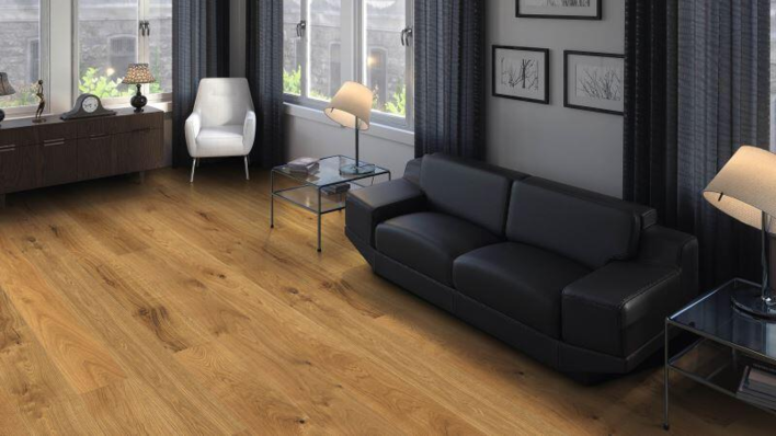 Stavparkett planka Maxim - Ek Sauvage borstad nL+