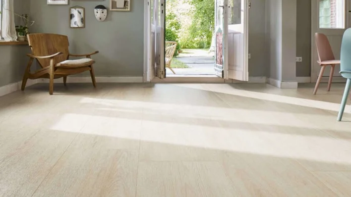 Haro laminatgolv, Gran Via Aqua - Ek Eleganza, Krämvit