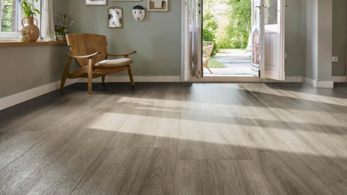 Haro laminatgolv, Gran Via Aqua - Ek Eleganza, Antikgrå