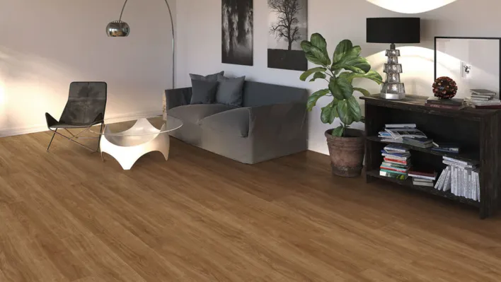 Haro laminatgolv - Plankgolv, Ek Eleganza, Natur